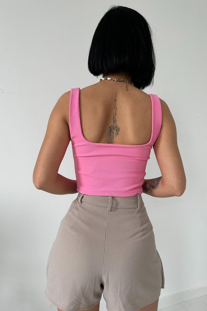 ELS Sleeveless Blouse - Pink - Schwerin