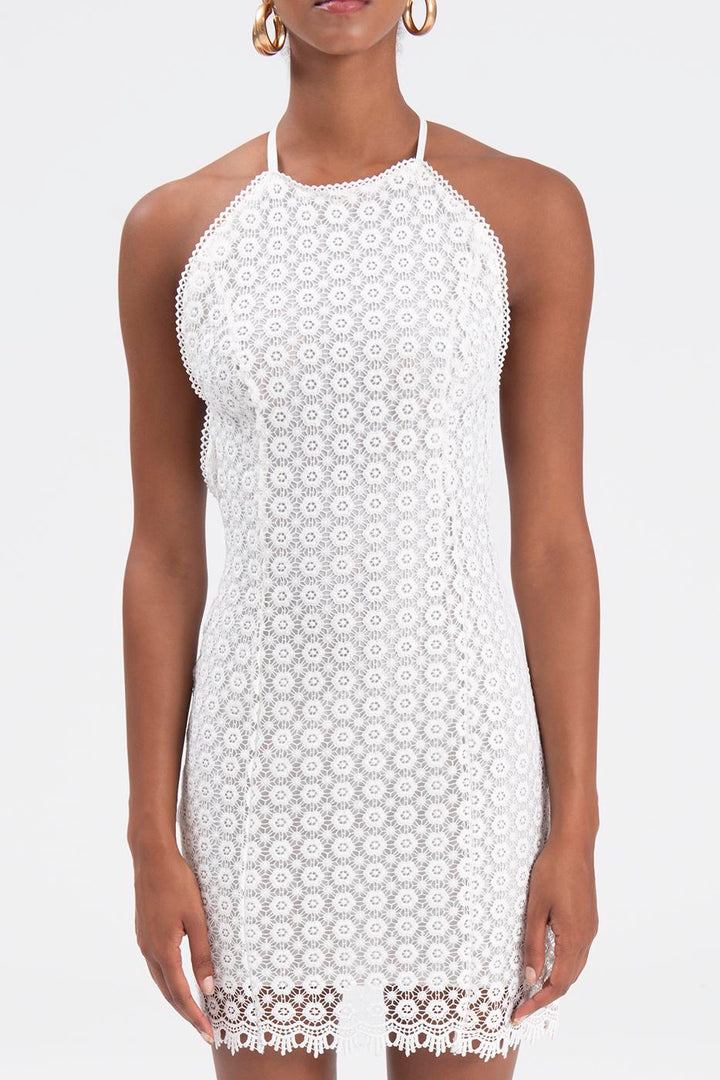 BSL Women Broded Mini Dress with Strap - East Los Angeles
