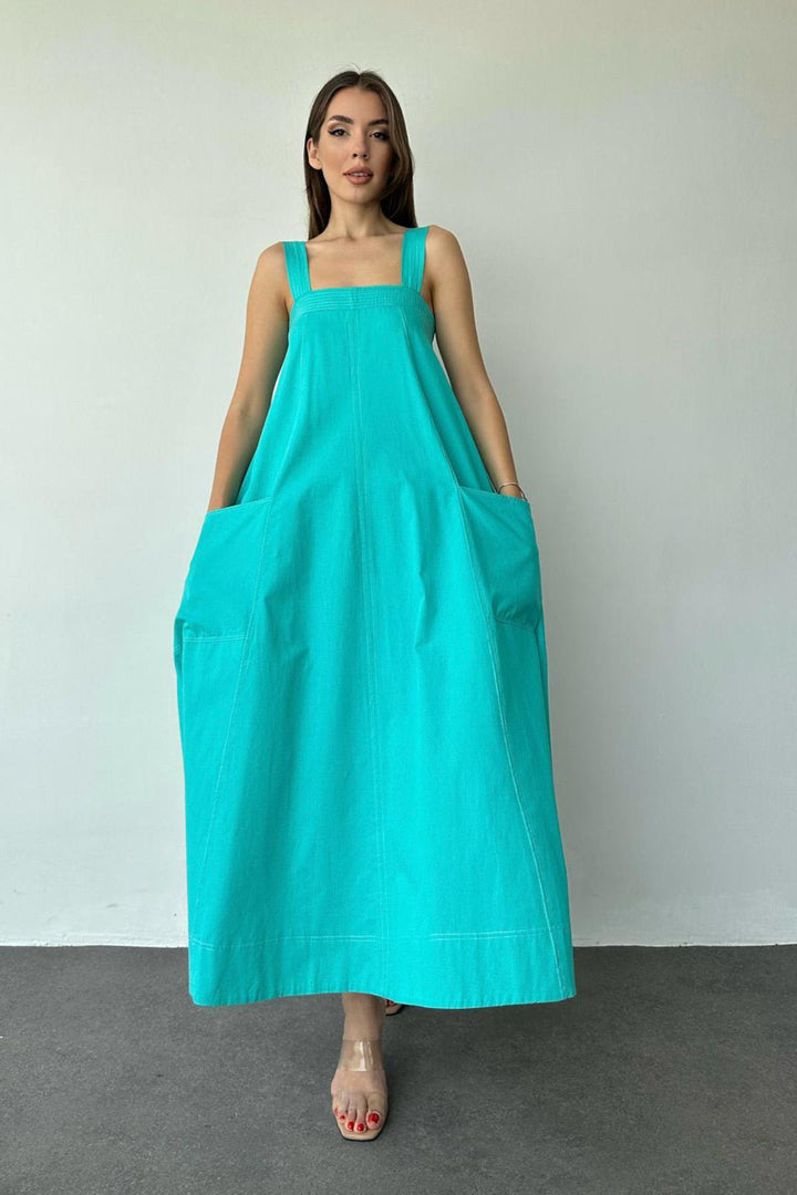 ELS Hanging Pocket Dress - Mint - Kelowna