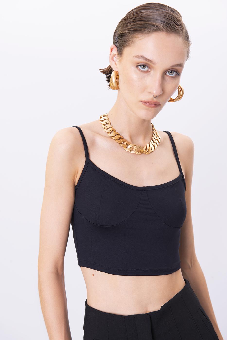 BSL Women Strappy Crop Top - Ipswich