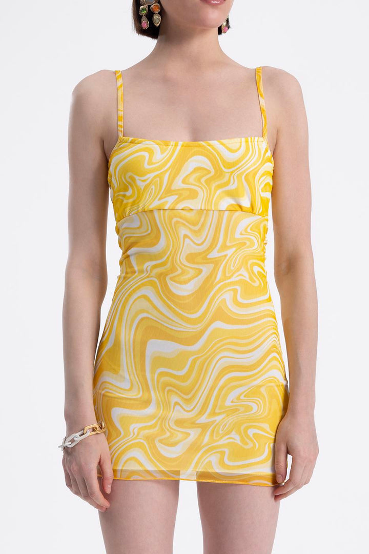 BSL Women Strapped Tight Mini Dress - Villenave-d’Ornon