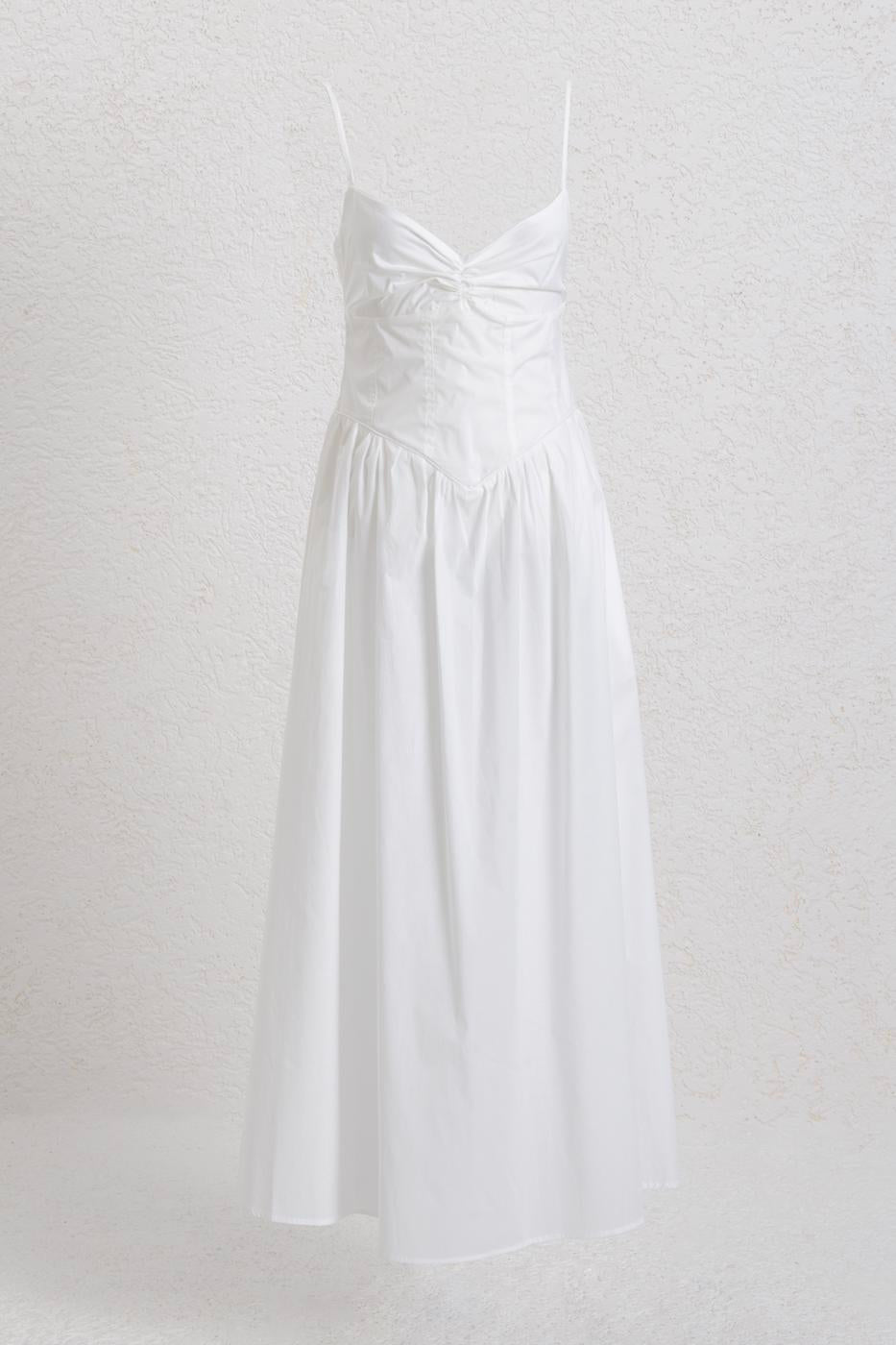 BSL Women Strappy Bodice Midi Dress - Gjilan
