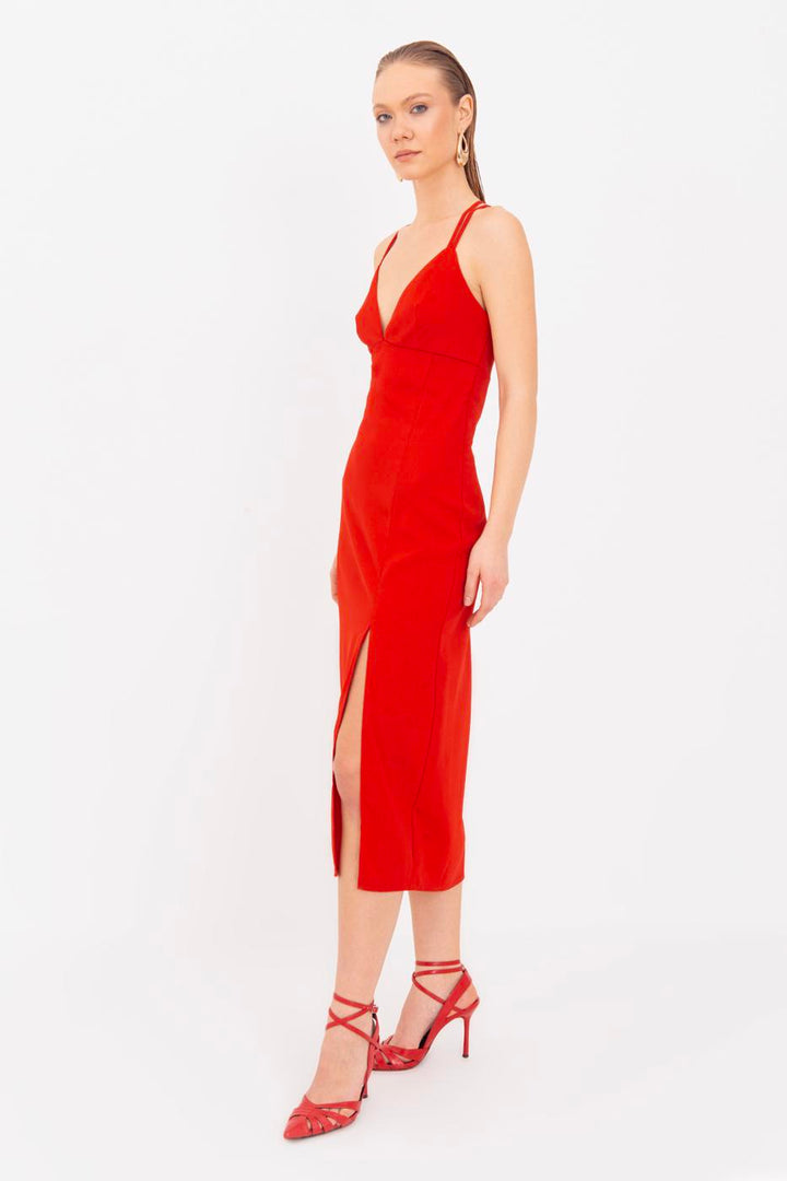 BSL Women Strappy Midi Dress - Geldern