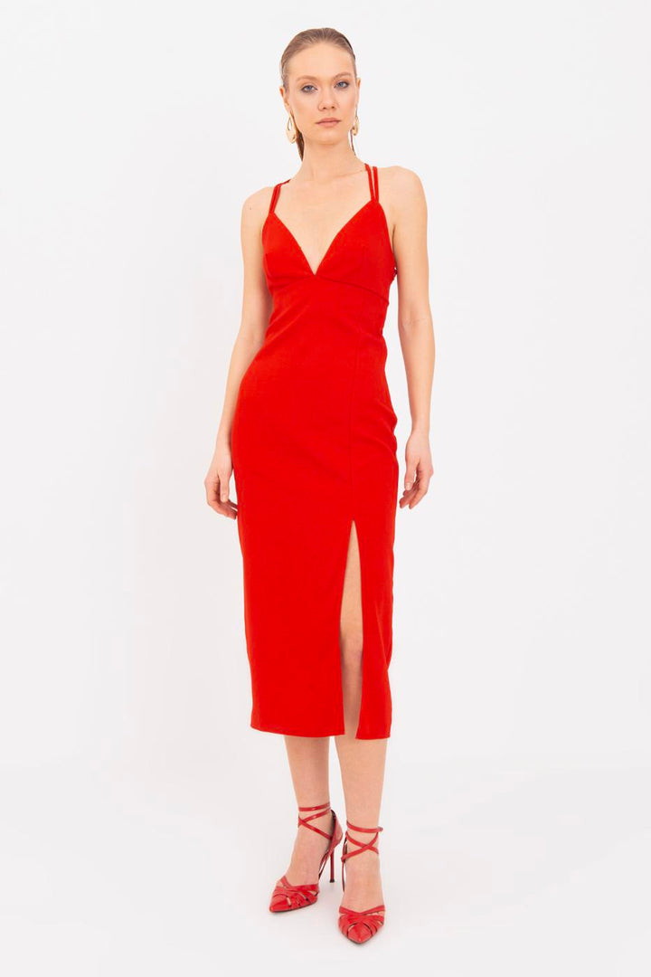 BSL Women Strappy Midi Dress - Geldern