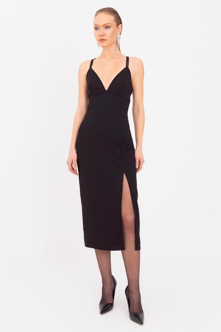 BSL Women Strappy Midi Dress - Bangor