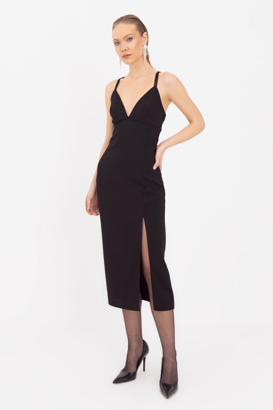 BSL Women Strappy Midi Dress - Bangor
