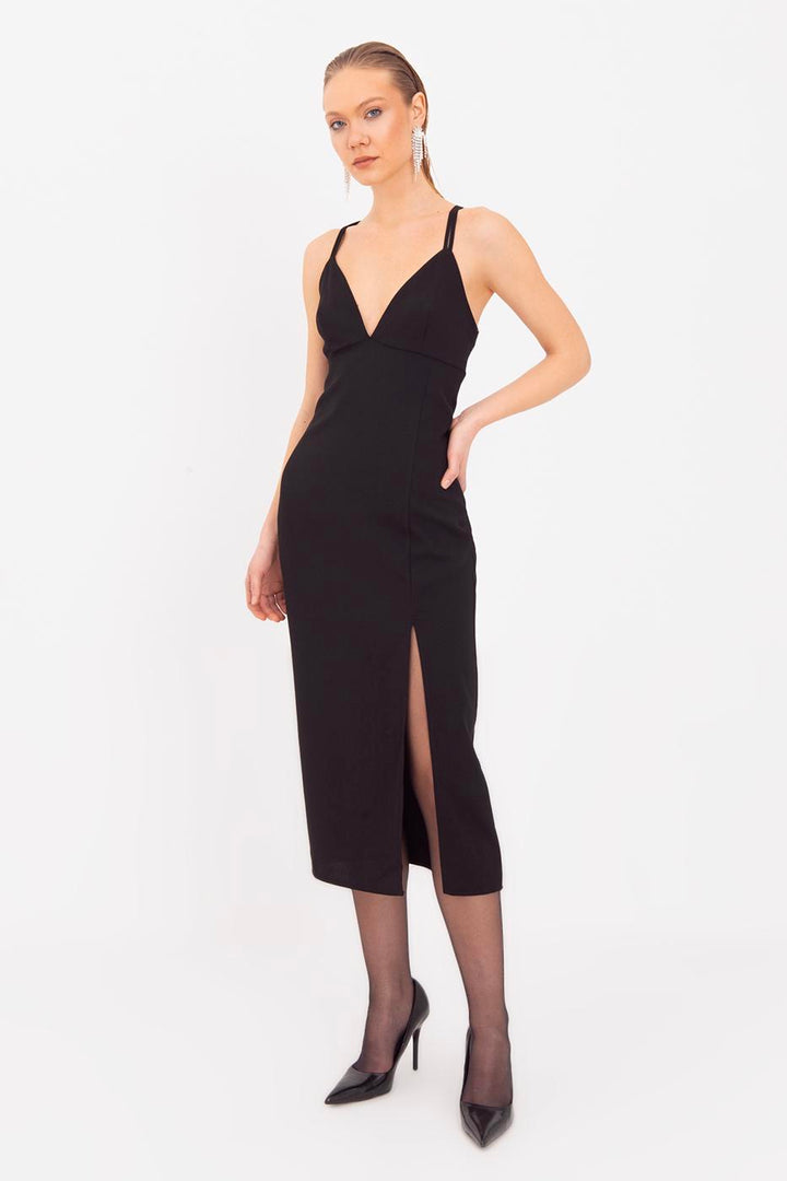 BSL Women Strappy Midi Dress - Bangor
