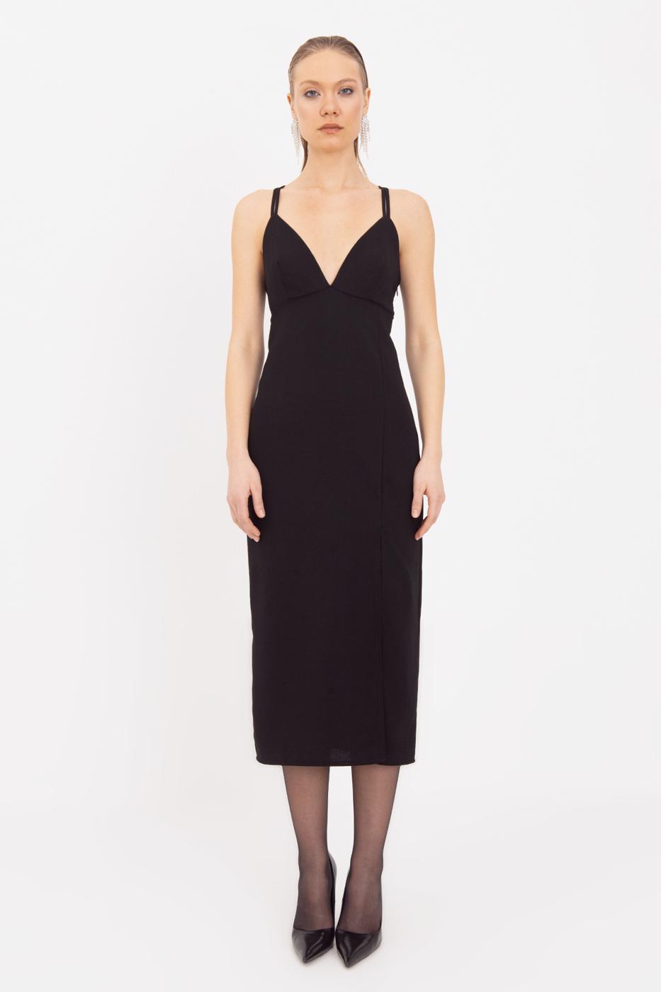 BSL Women Strappy Midi Dress - Bangor