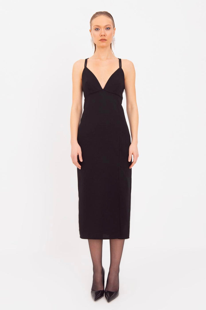 BSL Women Strappy Midi Dress - Bangor