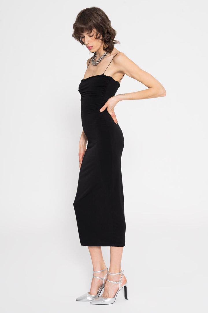 BSL Women Strappy Midi Pencil Dress - Florin