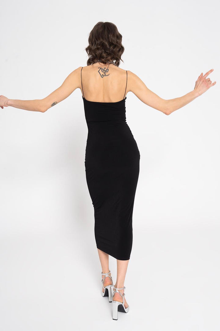 BSL Women Strappy Midi Pencil Dress - Florin