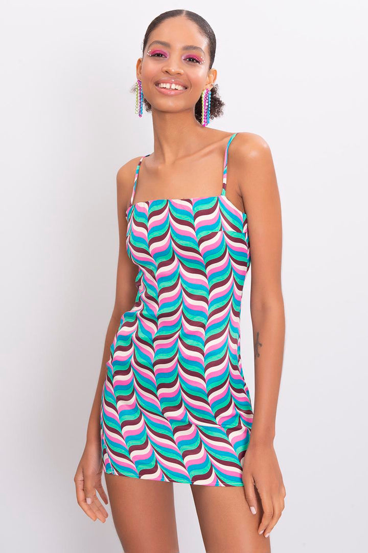 BSL Women Strapped Mini Dress - Heroica Ciudad de Tlaxiaco