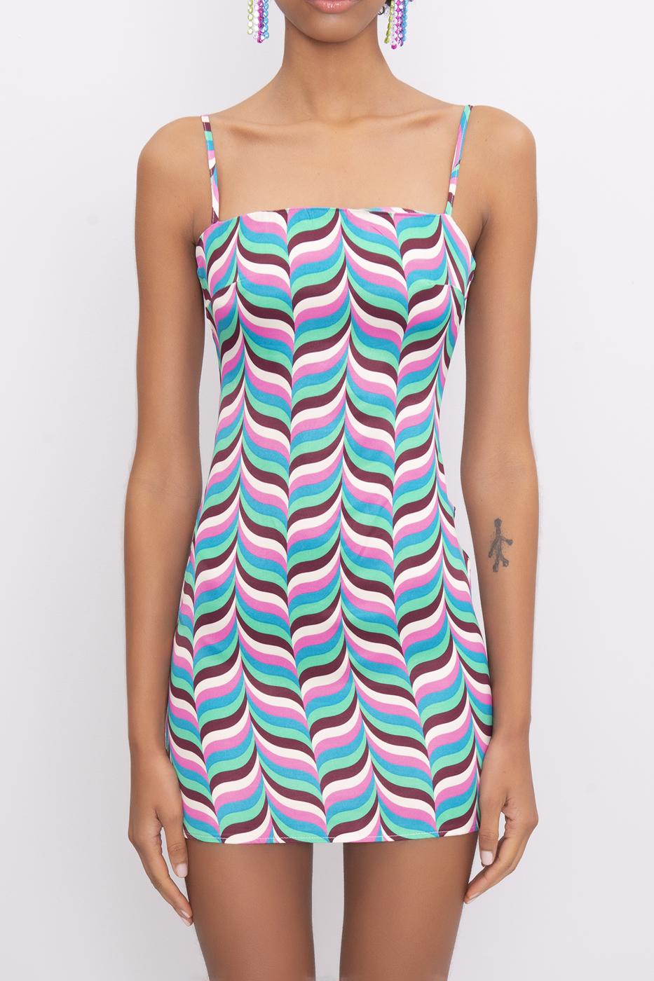 BSL Women Strapped Mini Dress - Heroica Ciudad de Tlaxiaco