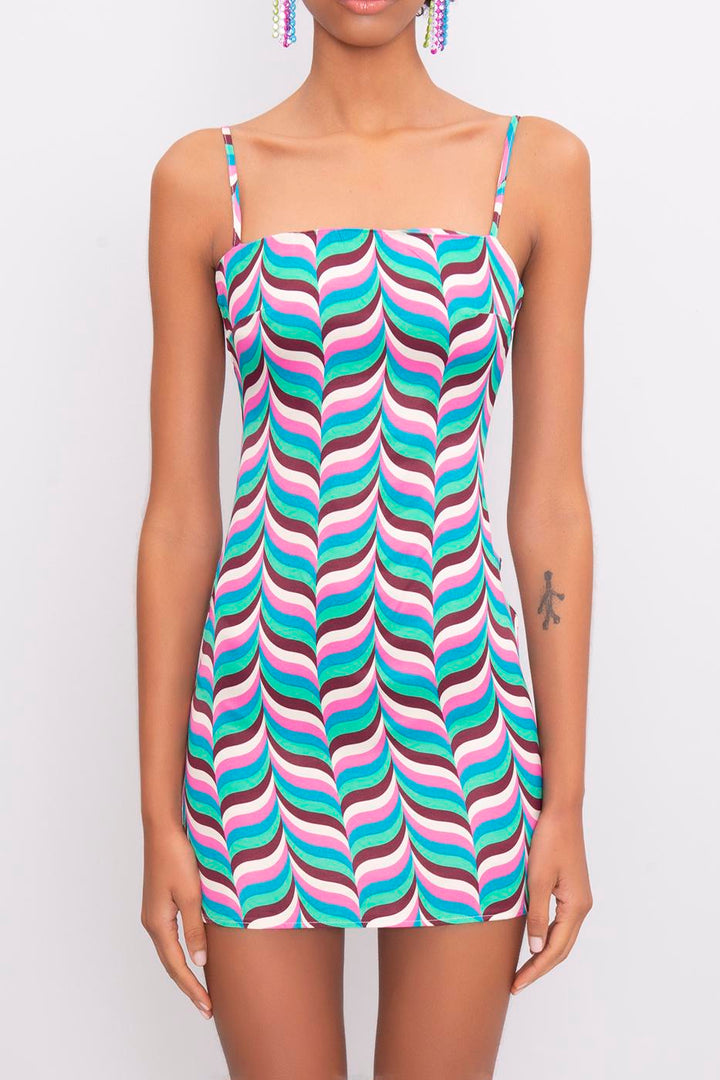 BSL Women Strapped Mini Dress - Heroica Ciudad de Tlaxiaco