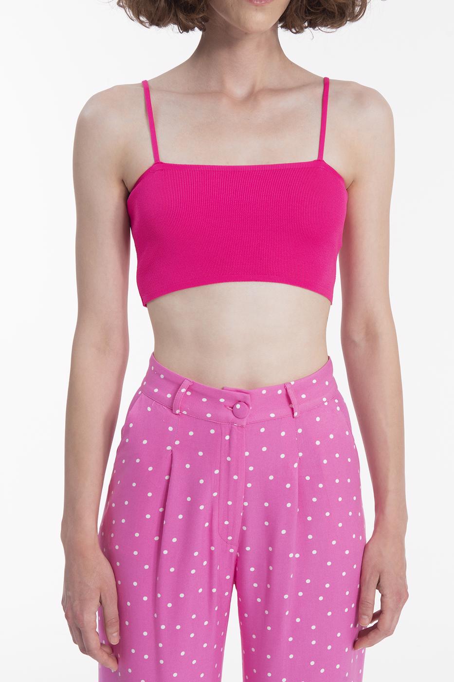 BSL Women Strapped Knit Bustier - Juventino Rosas