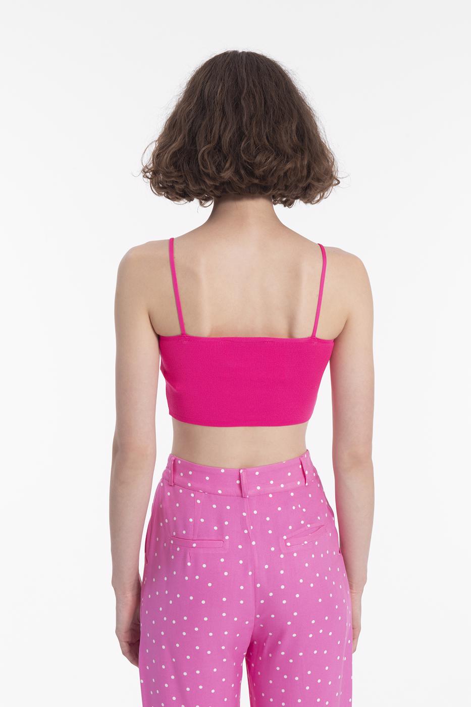 BSL Women Strapped Knit Bustier - Juventino Rosas