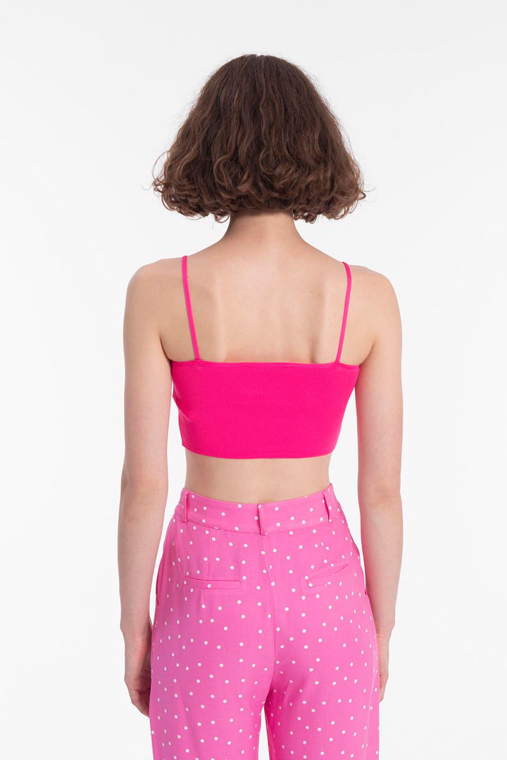 BSL Women Strapped Knit Bustier - Juventino Rosas