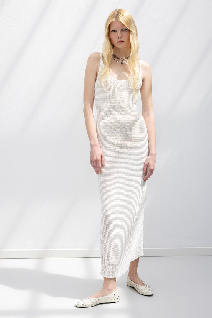 BSL Women Strappy Knitted Midi Dress - Kamp-Lintfort