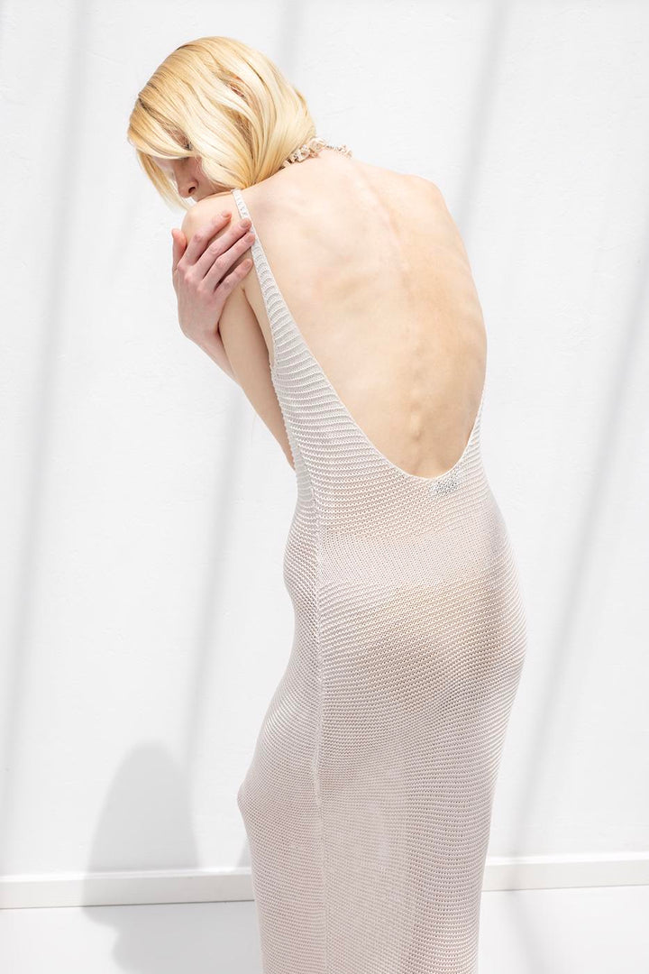 BSL Women Strappy Knitted Midi Dress - Alcorcón