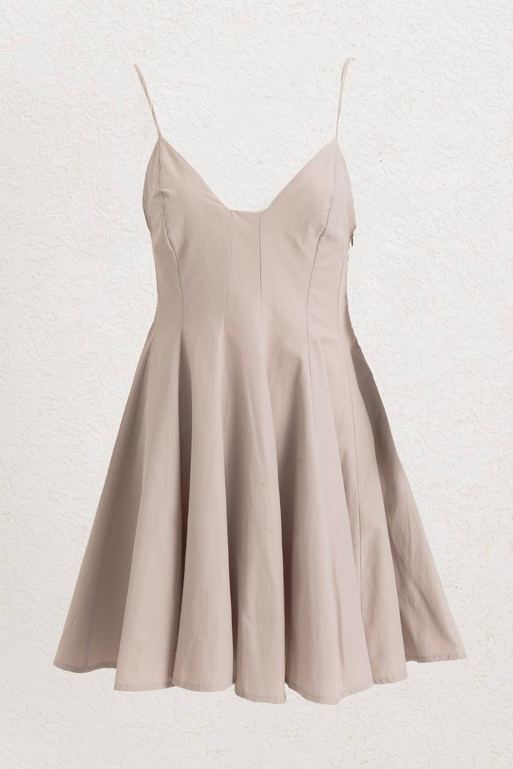 BSL Women Strappy Poplin Mini Dress - Nieuwegein