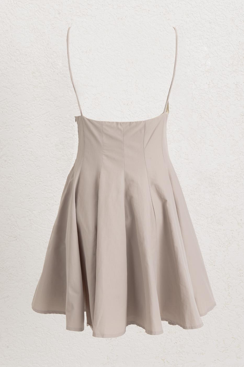 BSL Women Strappy Poplin Mini Dress - Nieuwegein