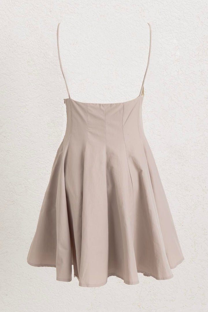 BSL Women Strappy Poplin Mini Dress - Nieuwegein
