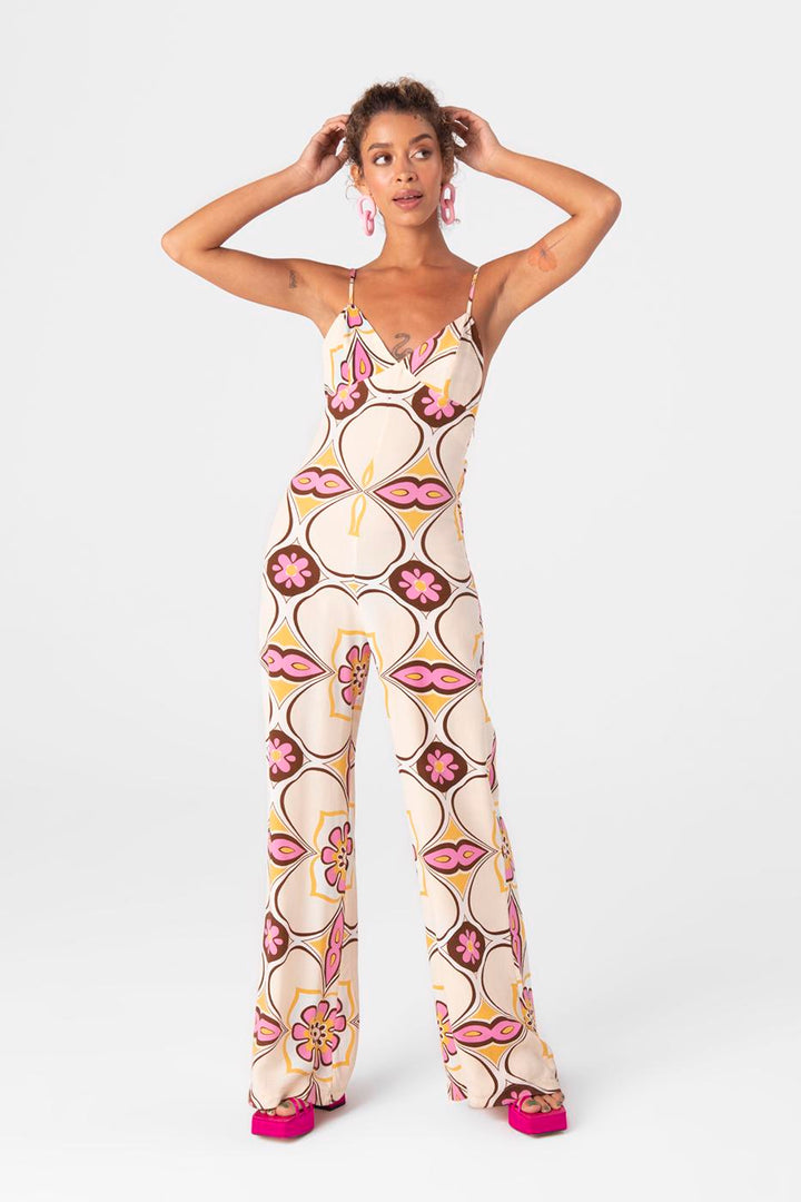 BSL Women Strapped Maxi Jumpsuit - Papenburg