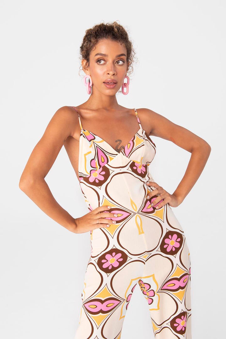 BSL Women Strapped Maxi Jumpsuit - Papenburg