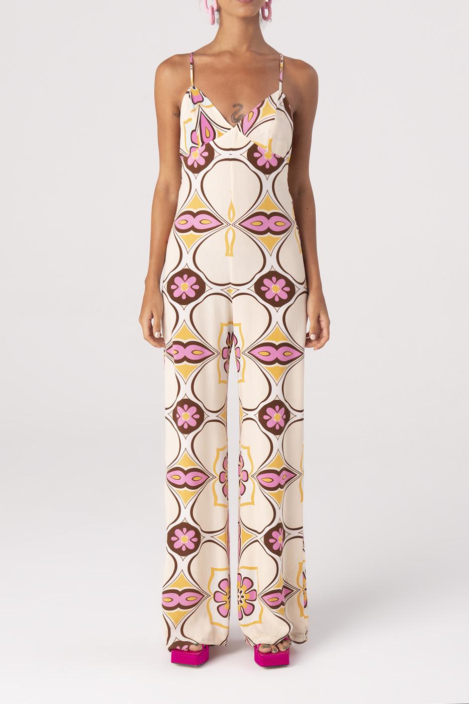 BSL Women Strapped Maxi Jumpsuit - Papenburg