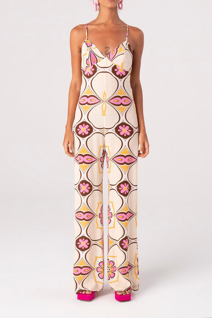 BSL Women Strapped Maxi Jumpsuit - Papenburg
