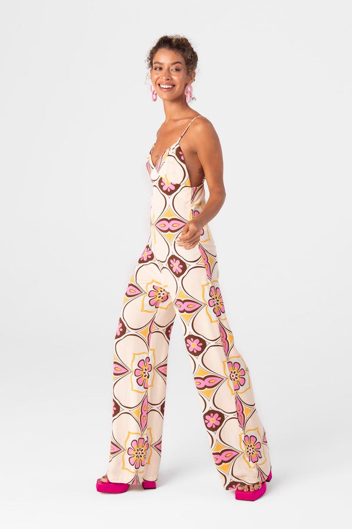 BSL Women Strapped Maxi Jumpsuit - Papenburg