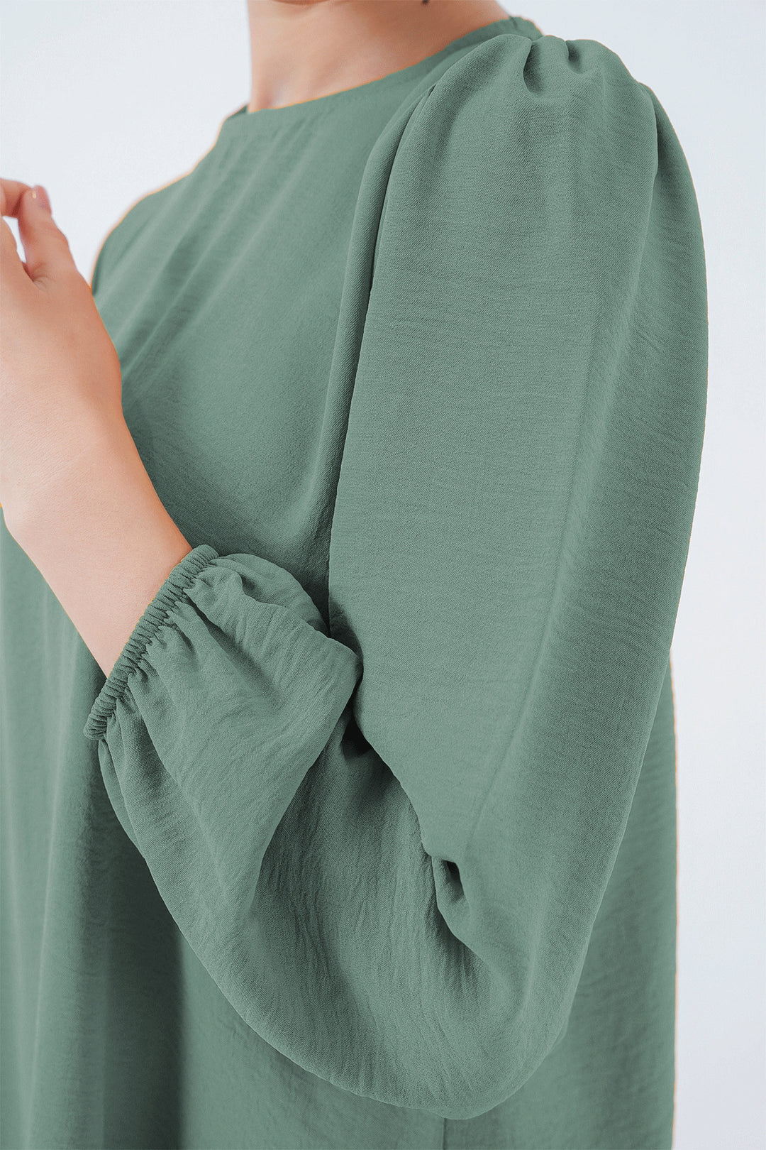 BGD Women Ayrobin Tunic Pants Top Set 6712 - Sage Green - Croydon