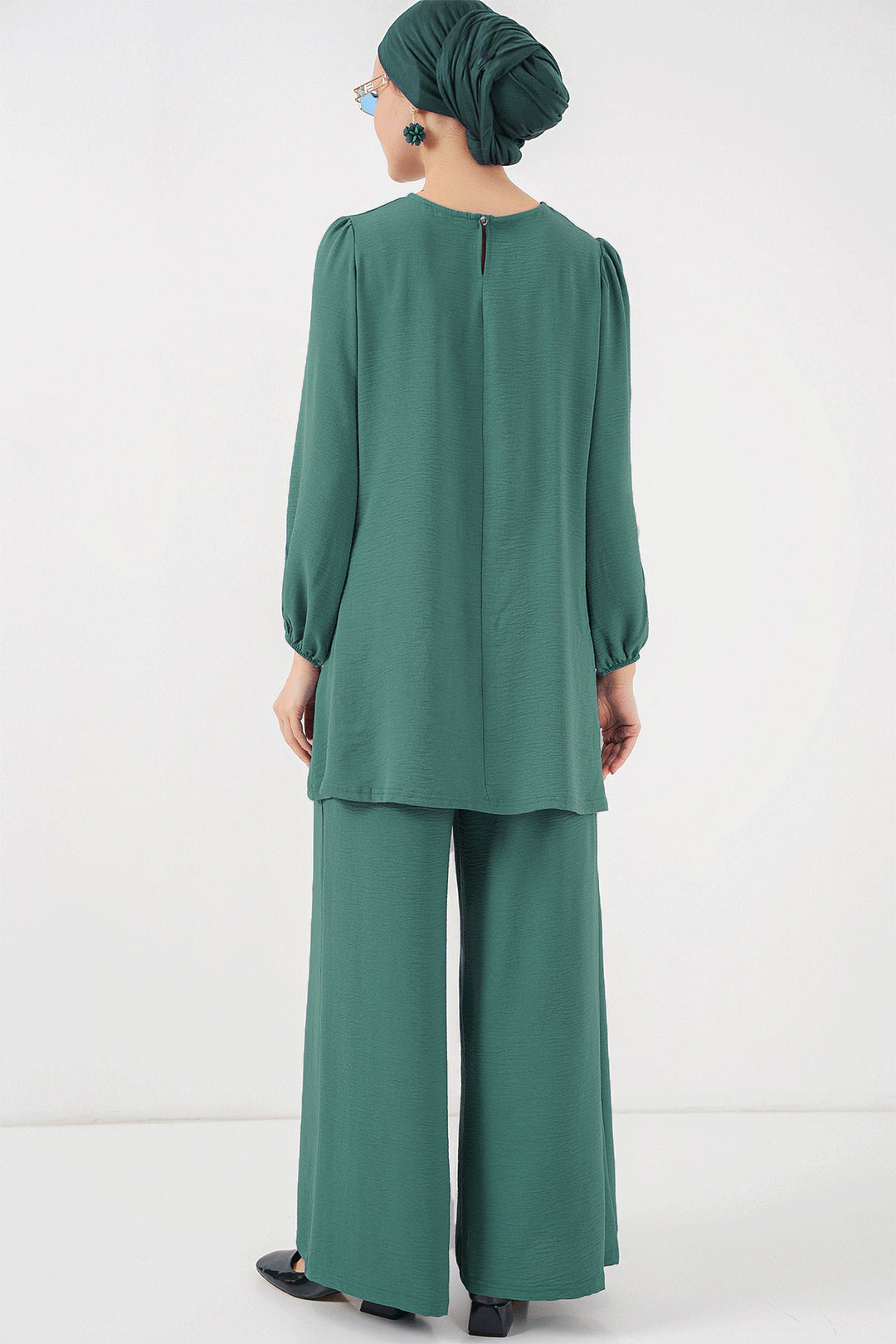 BGD Women Ayrobin Tunic Pants Top Set 6712 - Mint - Zákynthos