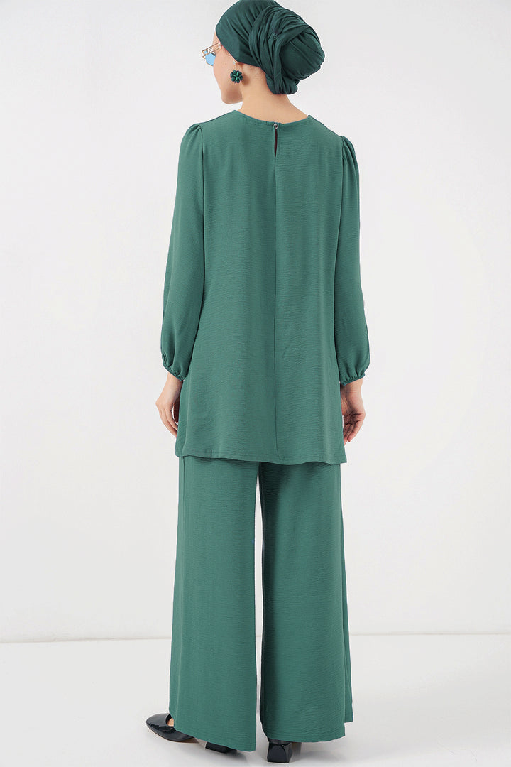 BGD Women Ayrobin Tunic Pants Top Set 6712 - Mint - Zákynthos