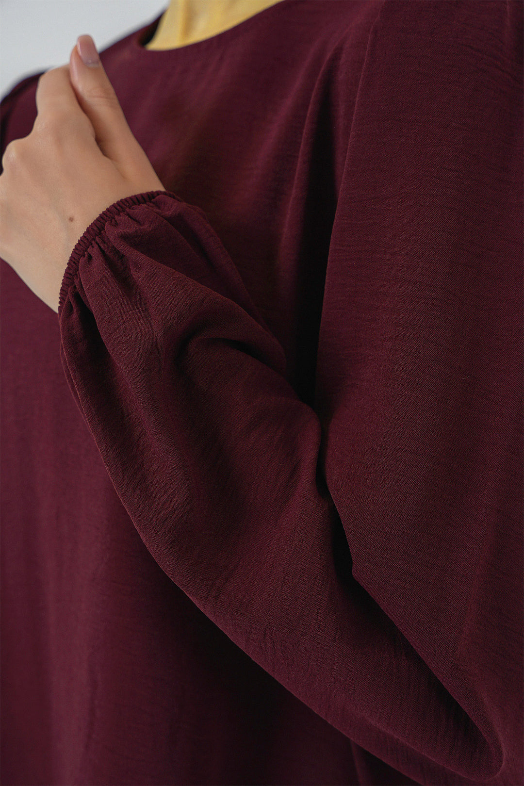 BGD Women Ayrobin Tunic Pants Top Set 6712 - Maroon - Acireale