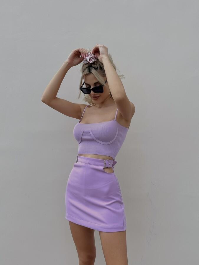 HLLY Women Stella Crop Purple - Brest