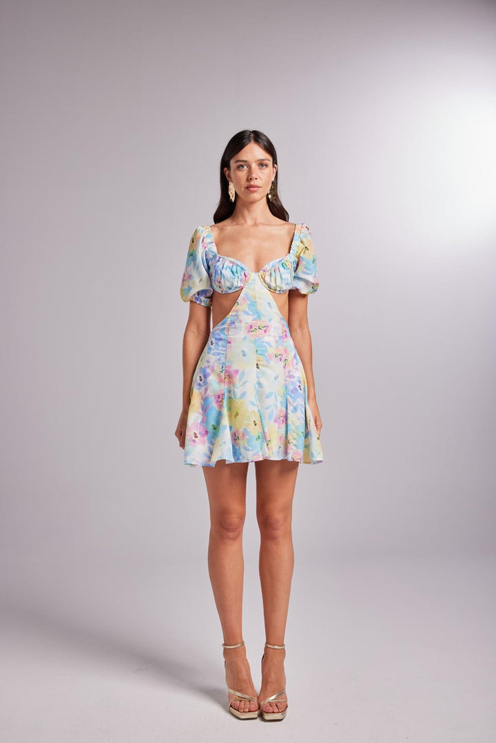 HLLY Women Liana Dress Blue - Wijchen