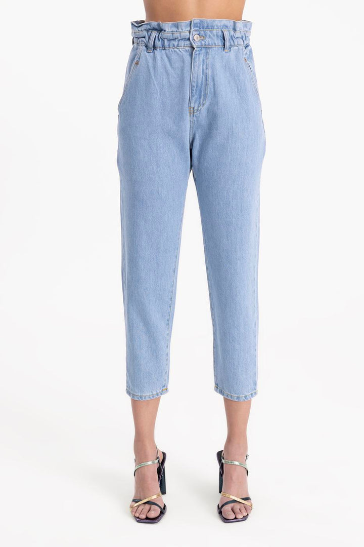 BSL Women Denim Baggy Pants - Beja