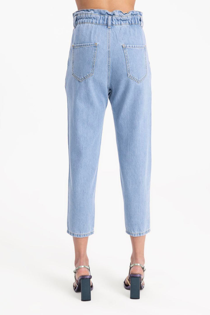 BSL Women Denim Baggy Pants - Beja