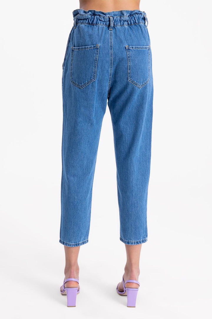 BSL Women Denim Baggy Pants - Miercurea-Ciuc