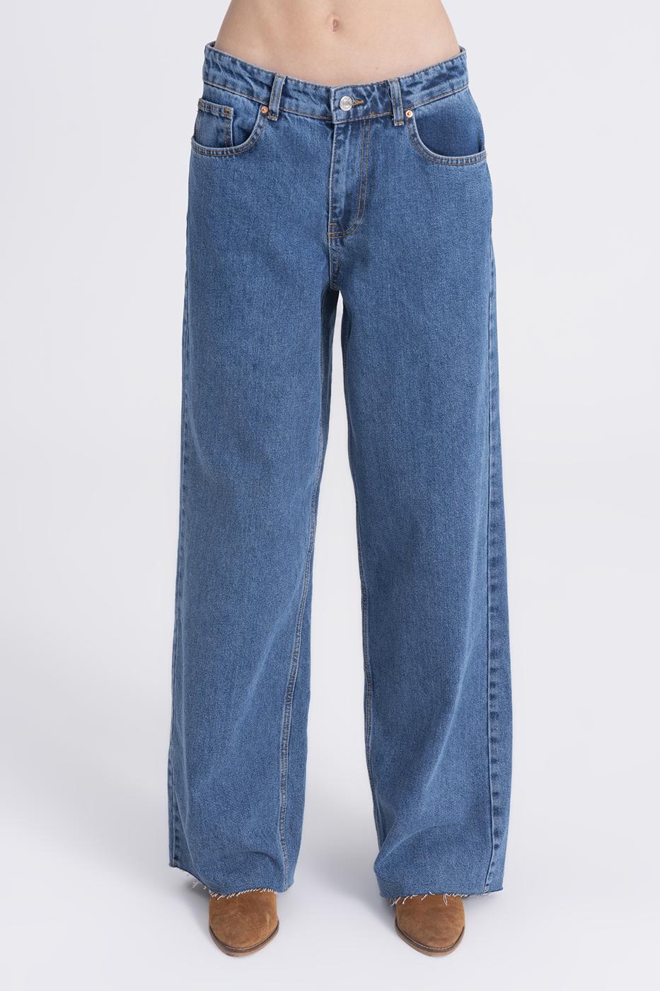 BSL Women Baggy Normal Waist Denim Trousers - Ciudad General Escobedo
