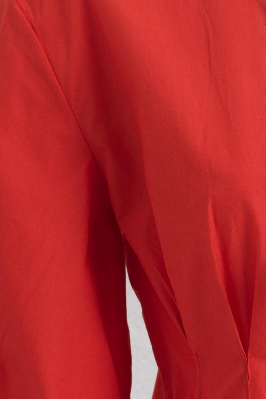 BSL Women Poplin Blouse with Tie Detail - Thun