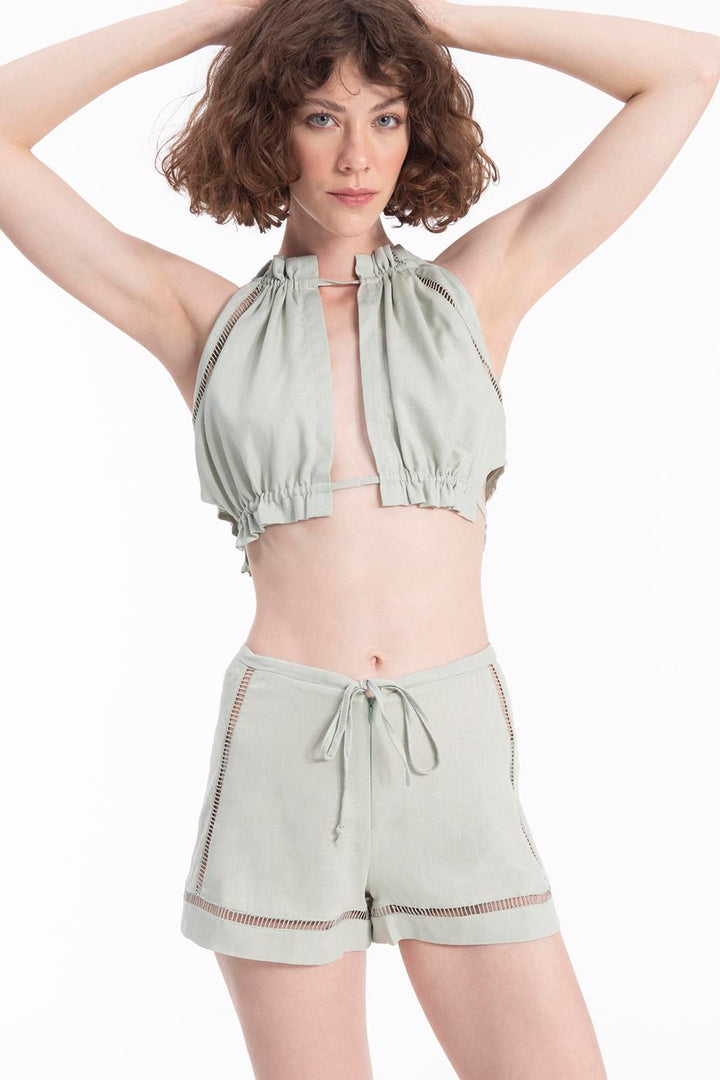BSL Women Tie Waist Short Short - Mazatlán