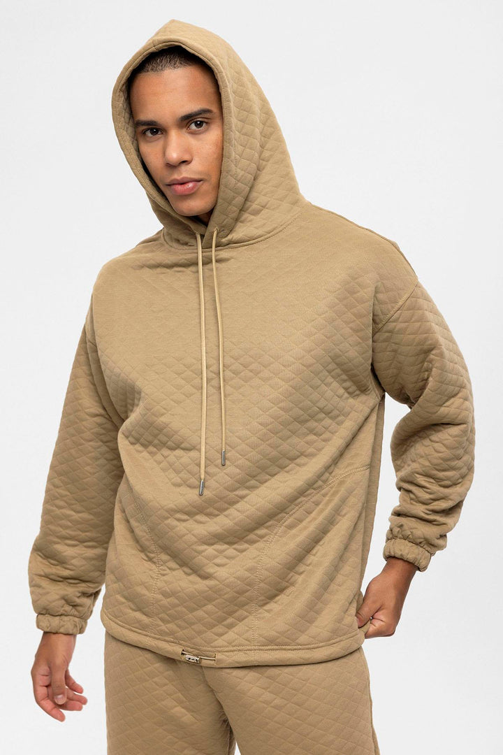ANT Diamond Patterned Oversize Men's Tracksuit Set - Anderson