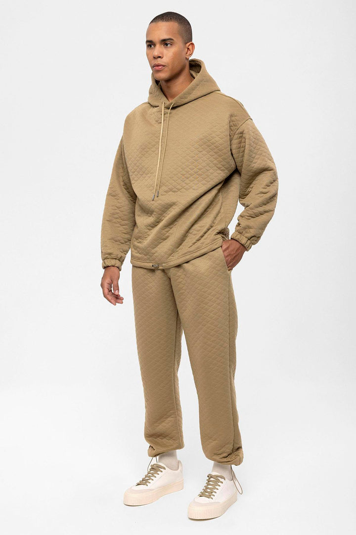 ANT Diamond Patterned Oversize Men's Tracksuit Set - Anderson