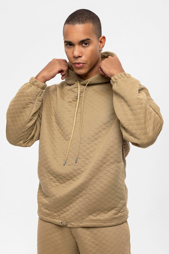 ANT Diamond Patterned Oversize Men's Tracksuit Set - Anderson