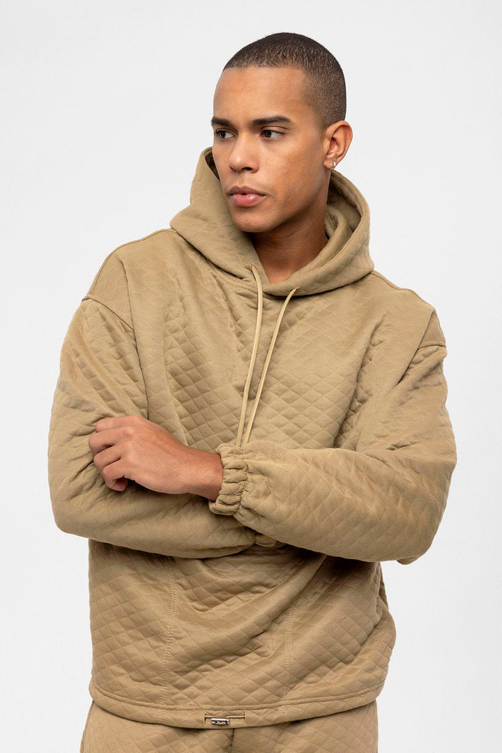 ANT Diamond Patterned Oversize Men's Tracksuit Set - Anderson