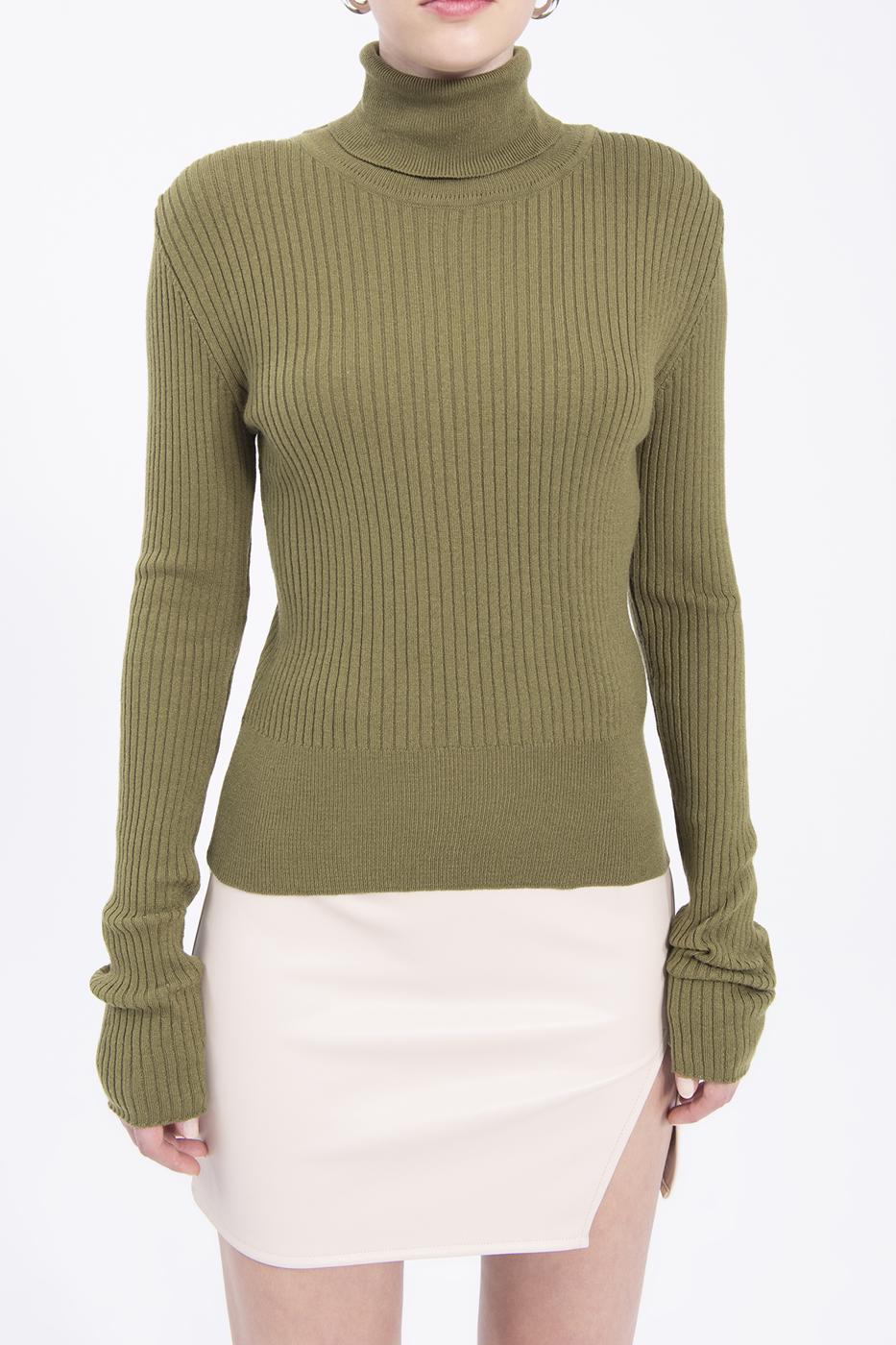 BSL Women Turtleneck knitted top - Saltillo