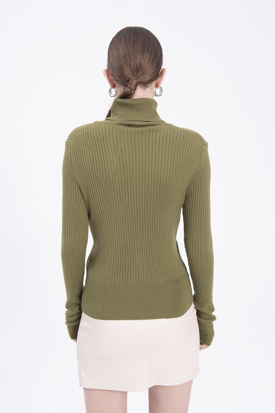 BSL Women Turtleneck knitted top - Saltillo