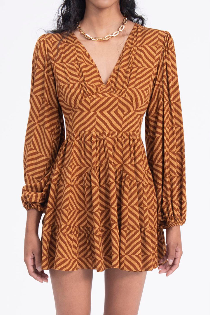 BSL Women Balloon sleeve mini dress - Las Maravillas